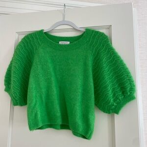 & Other Stories Vibrant Green Sweater